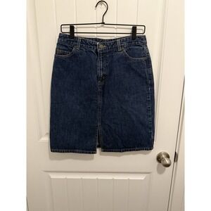 The Limited Women's Denim Dark Wash Skirt Size 8